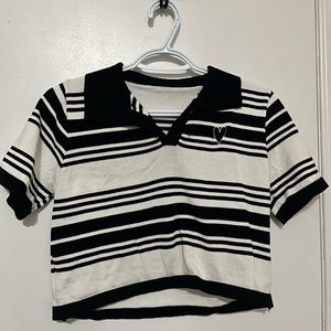 Stripped Crop Top (Bought in Taiwan)